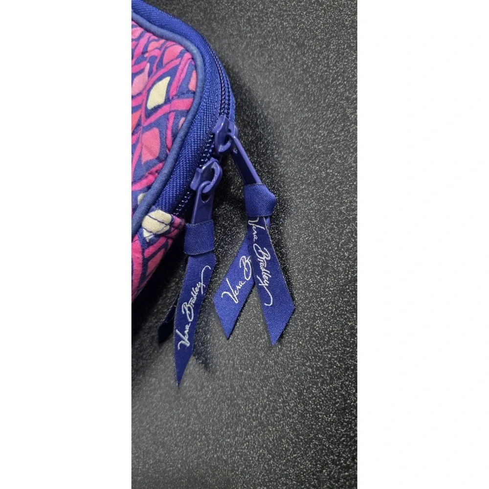 Vera Bradley Katalina‎ Pink Purple Laptop Zippered Sleeve Padded School Mac Book